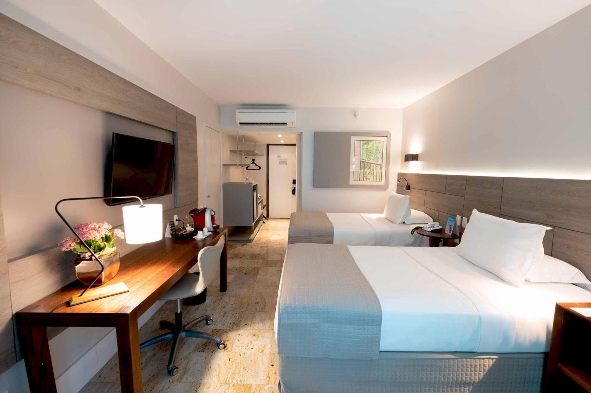 Classic two single beds