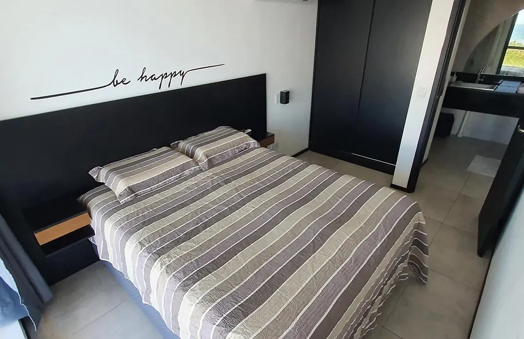Bhf》1107•Conforto E Tranquilidade. Flat Beira Mar!-1