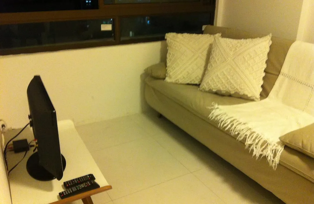 Flat 1402 Com Vista Para Mar, Edf Home Club Porto Do Mar-1