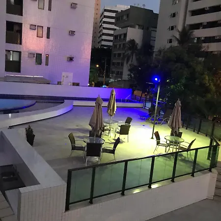 Flat 1402 Com Vista Para Mar, Edf Home Club Porto Do Mar-3