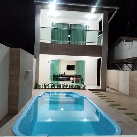Casa Com Piscina 4Qts A 40 Mts Da Praia Serrambi-3