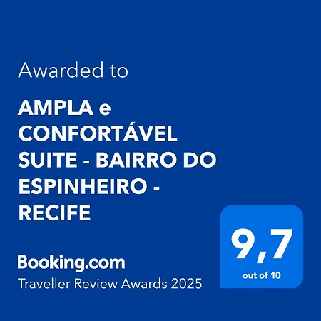AMPLA e CONFORTÁVEL SUITE - PERTO DO CENTRO DE CONVENÇÕES-FEIRAS-CONGRESSOS-SHOWs-RECIFE-3