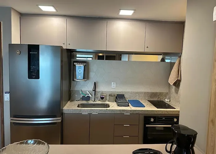 2703 Flat Beira Mar Av Boa Viagem Com Cozinha Aparthotel Recife