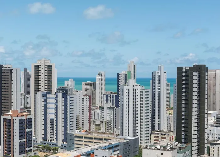 Excelente Flat Em Boa Viagem 2 Quartos Beach Class Ideal Para Familia Ou Viagens De Negocio Nob2104 Recife